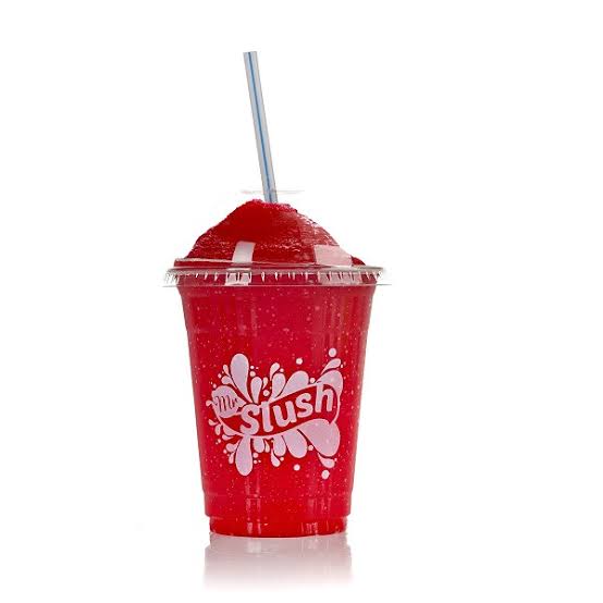 Strawberry Slush Puppie